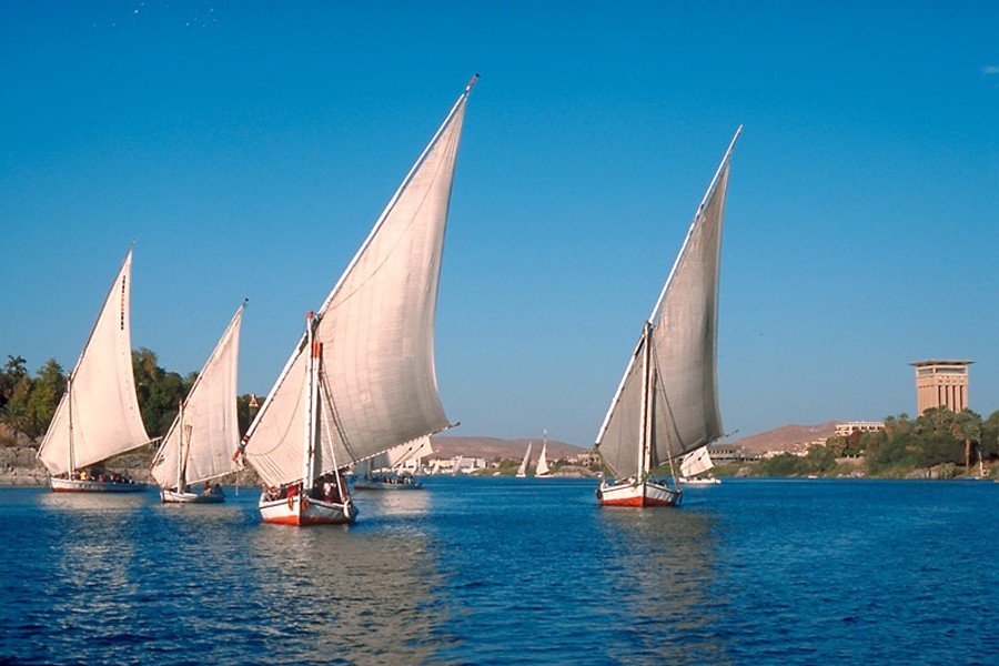 PrzejaÅ¼dÅ¼ka Nilem Felucca w Kairze